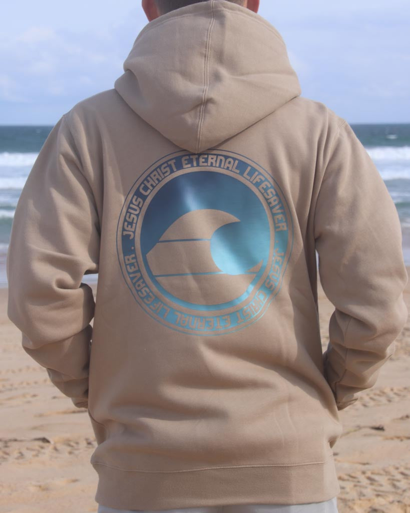 Jesus Christ Eternal Lifesaver - Men's Hoodie