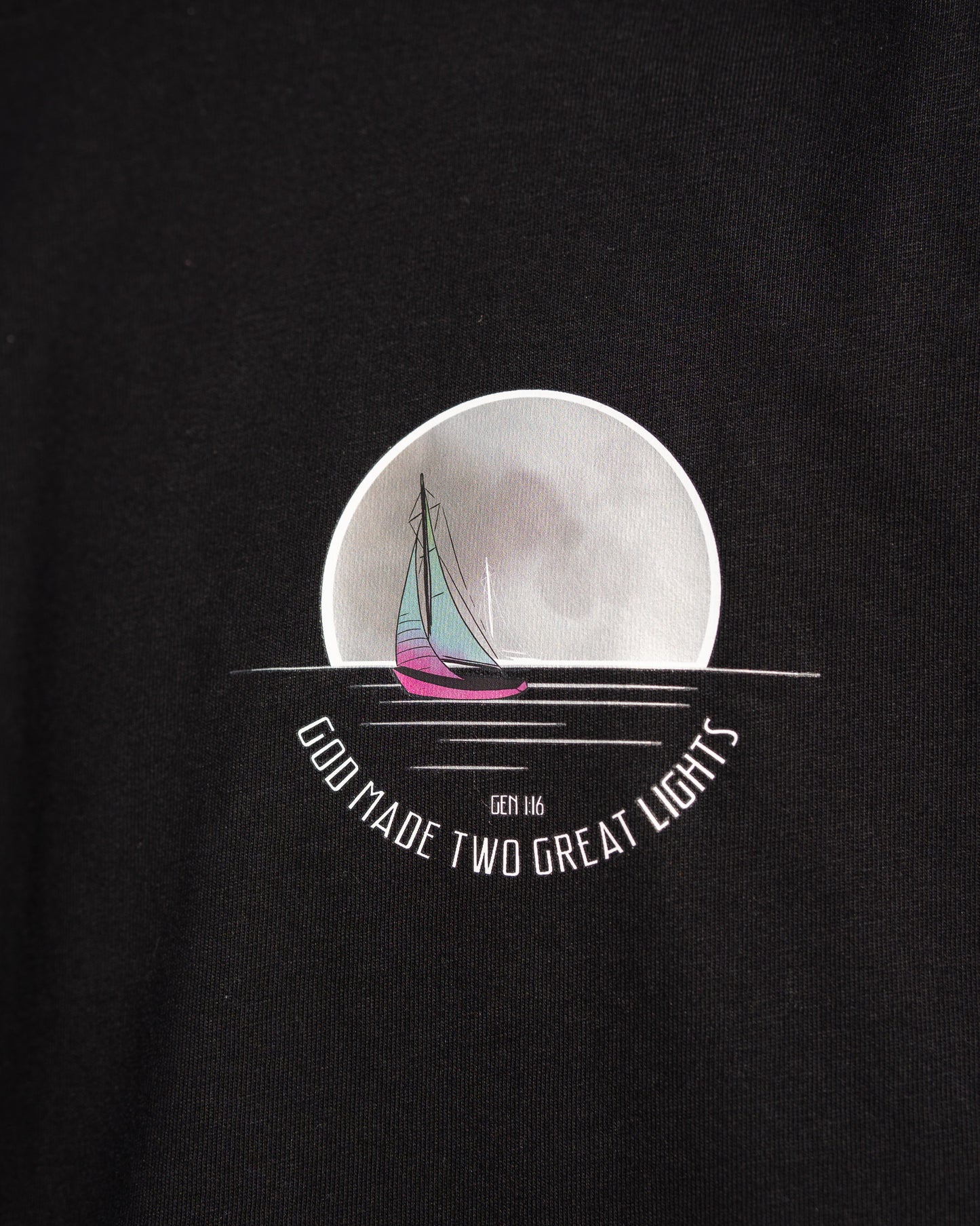 Moon Sailboat - Men's Tee