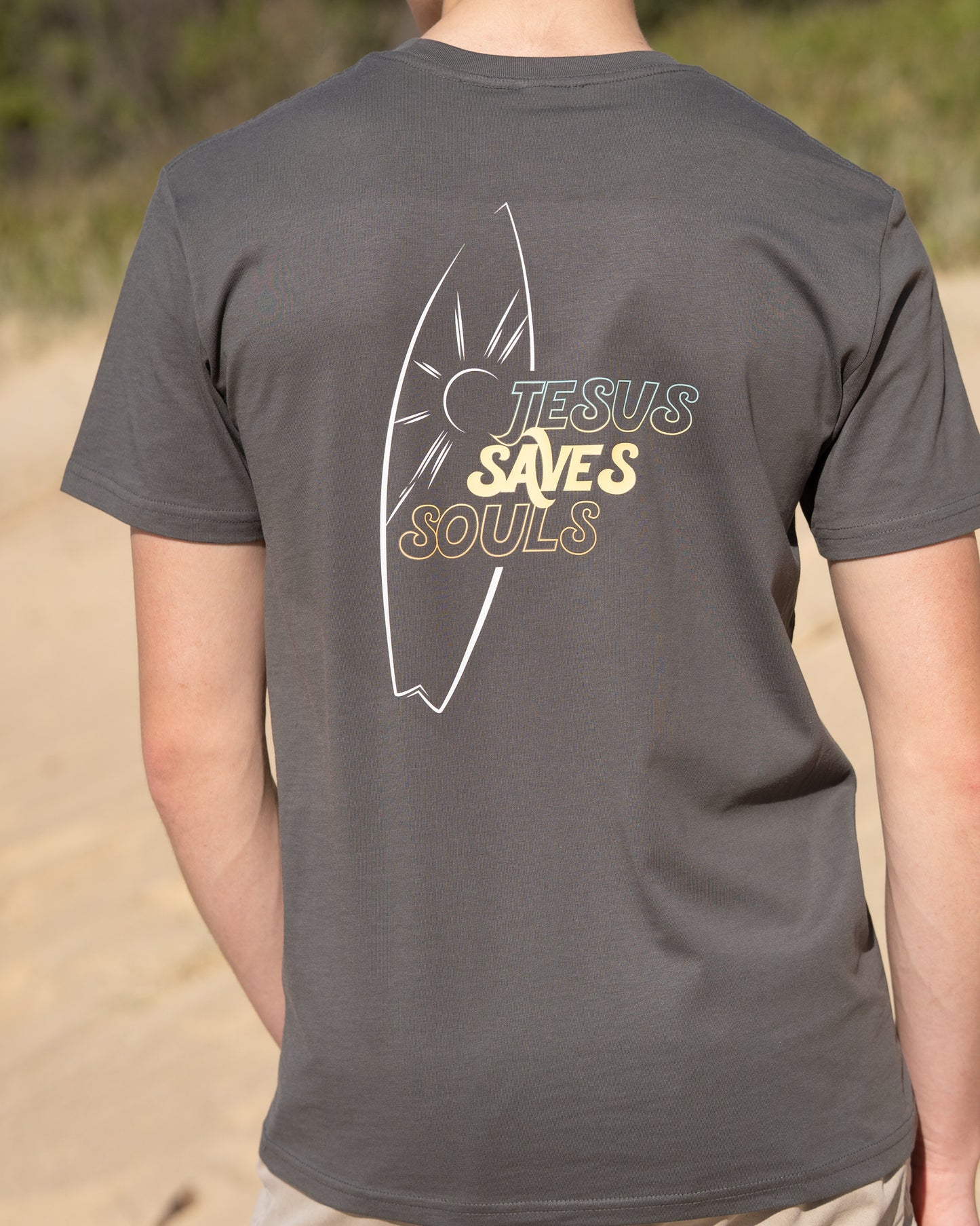 Jesus Saves Souls - Men's Tee