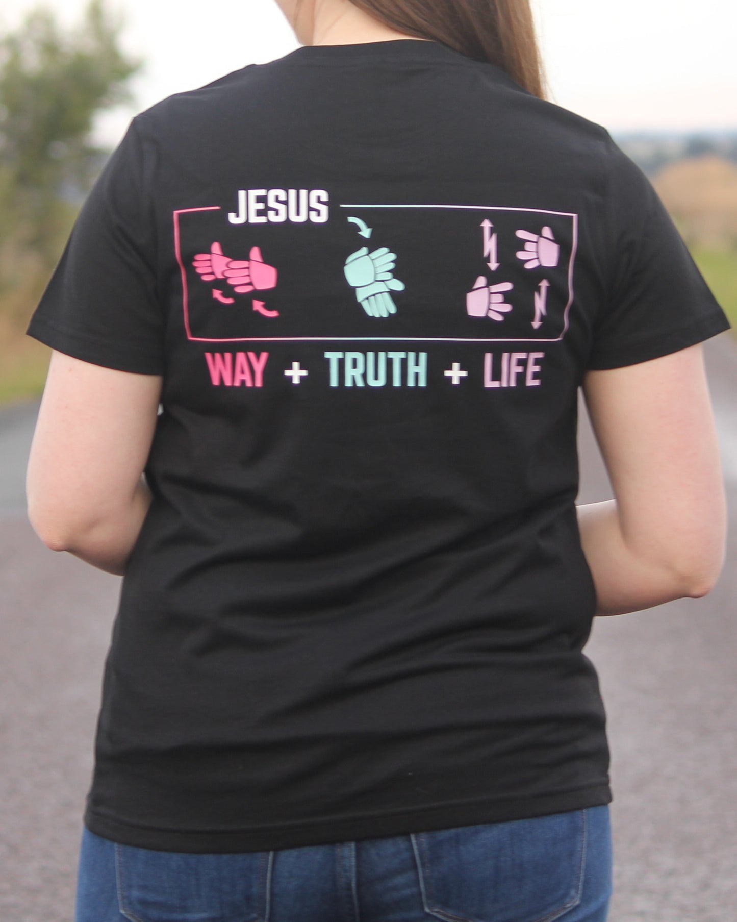 Way Truth Life Auslan - Women's Tee