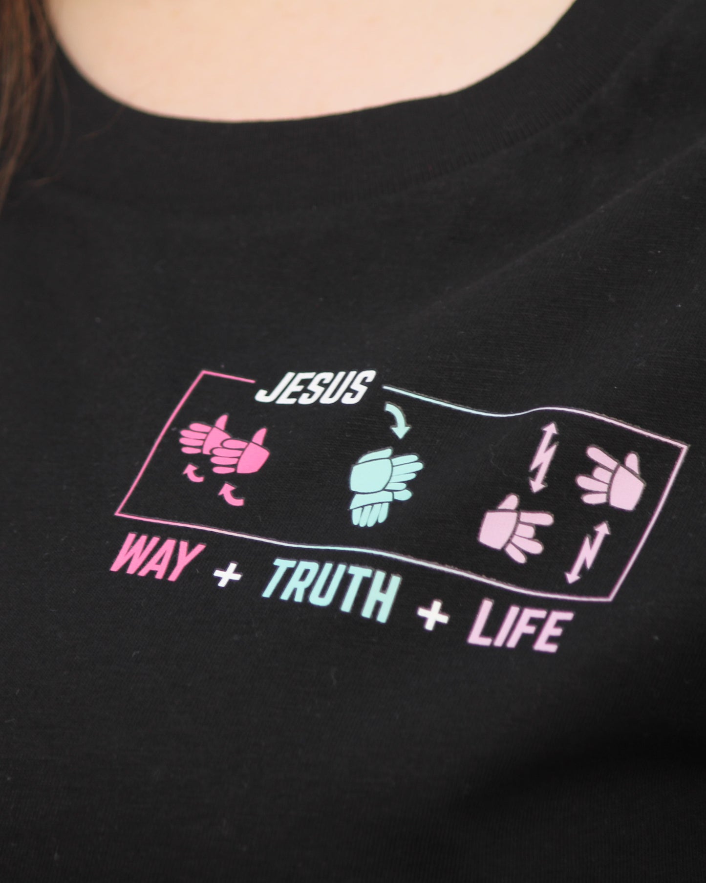 Way Truth Life Auslan - Women's Tee